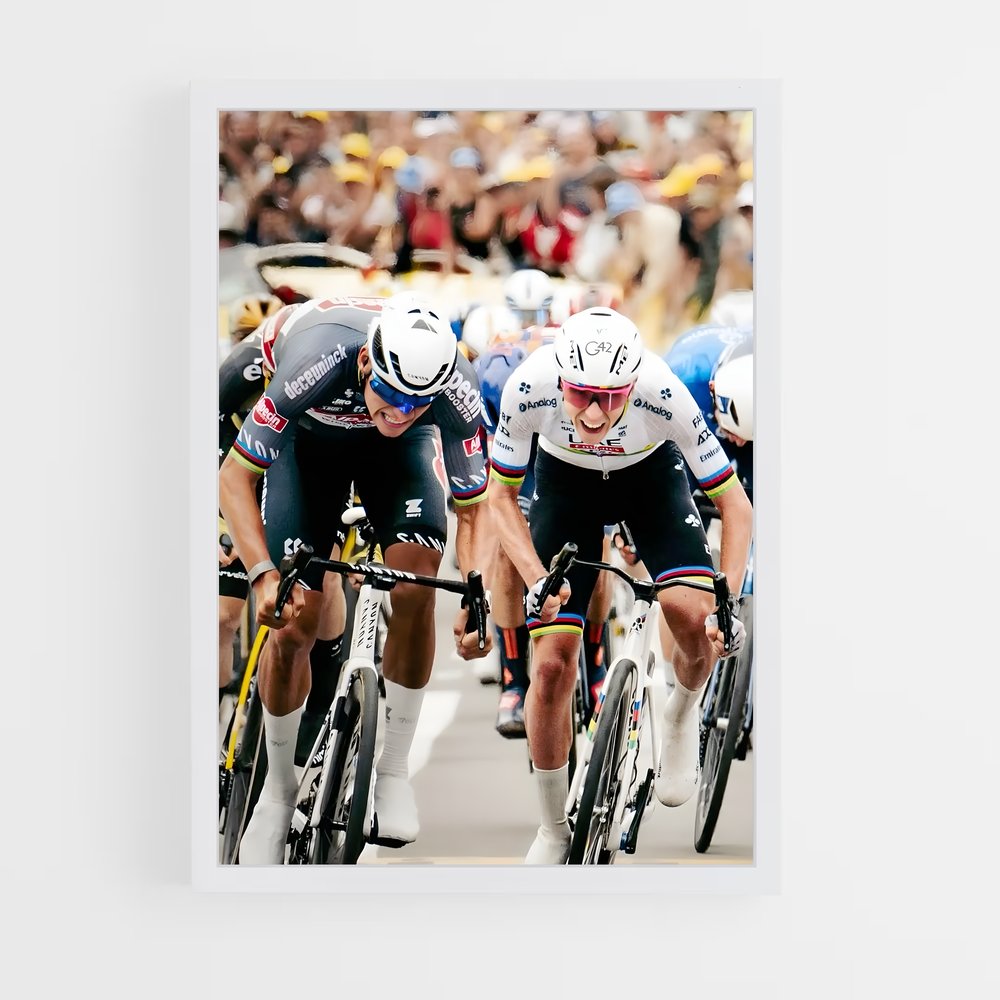 Poster Mathieu van dévorante – affiche Cyclisme (vue 3)